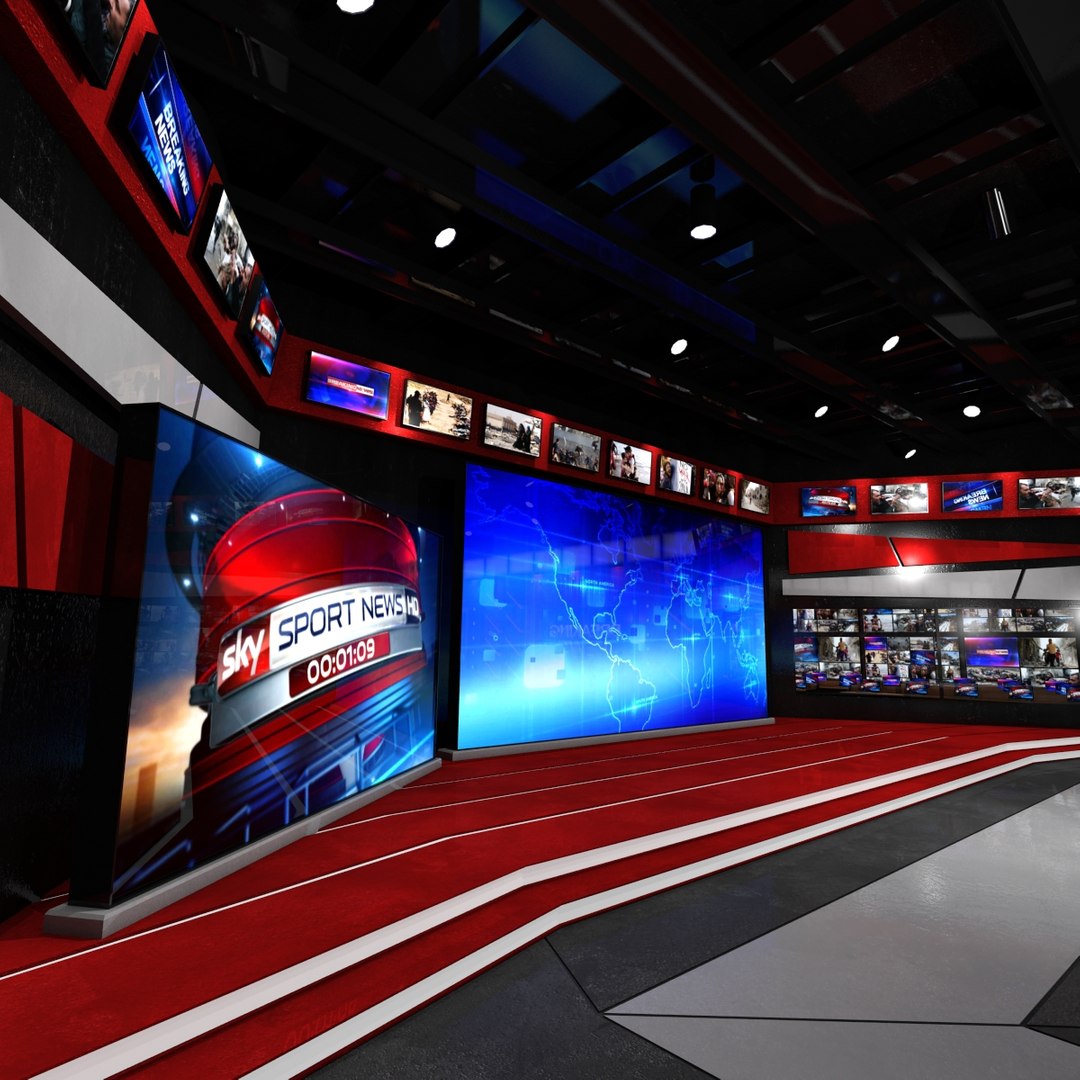 Virtual Set Studio 3d Obj