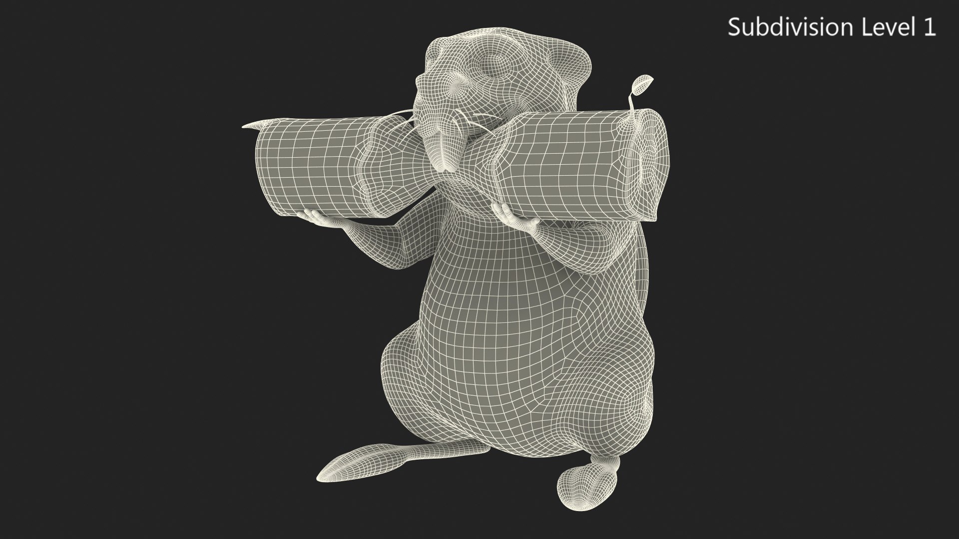 Cartoon Beaver with Log model https://p.turbosquid.com/ts-thumb/5F/a4WhAH/VK/cartoonbeaverwithlogc4dmodel019/jpg/1635558019/1920x1080/fit_q87/36afed054c8bbd9b0455420c7baeeb7899520ec4/cartoonbeaverwithlogc4dmodel019.jpg