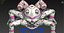 3D Sci-Fi Quadruped Robot - Rigged