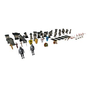 Cartoon Creepy Props Collection