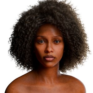 Realistic Female Character 3D model 3D model