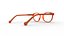 Fashion Round Glasses Transparent Red Frame