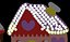 Puzzle grande casa di pan di zenzero Pop It Fidget Toys Set