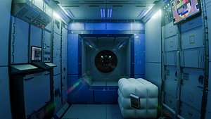 Space Station Module 3D