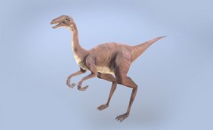 3D model thai dinosaur kinnareemimus