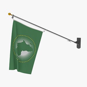 Wall Flag African Union