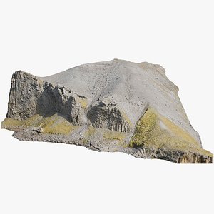 Cliff Peak Formation C - 3D PBR Model 3D model