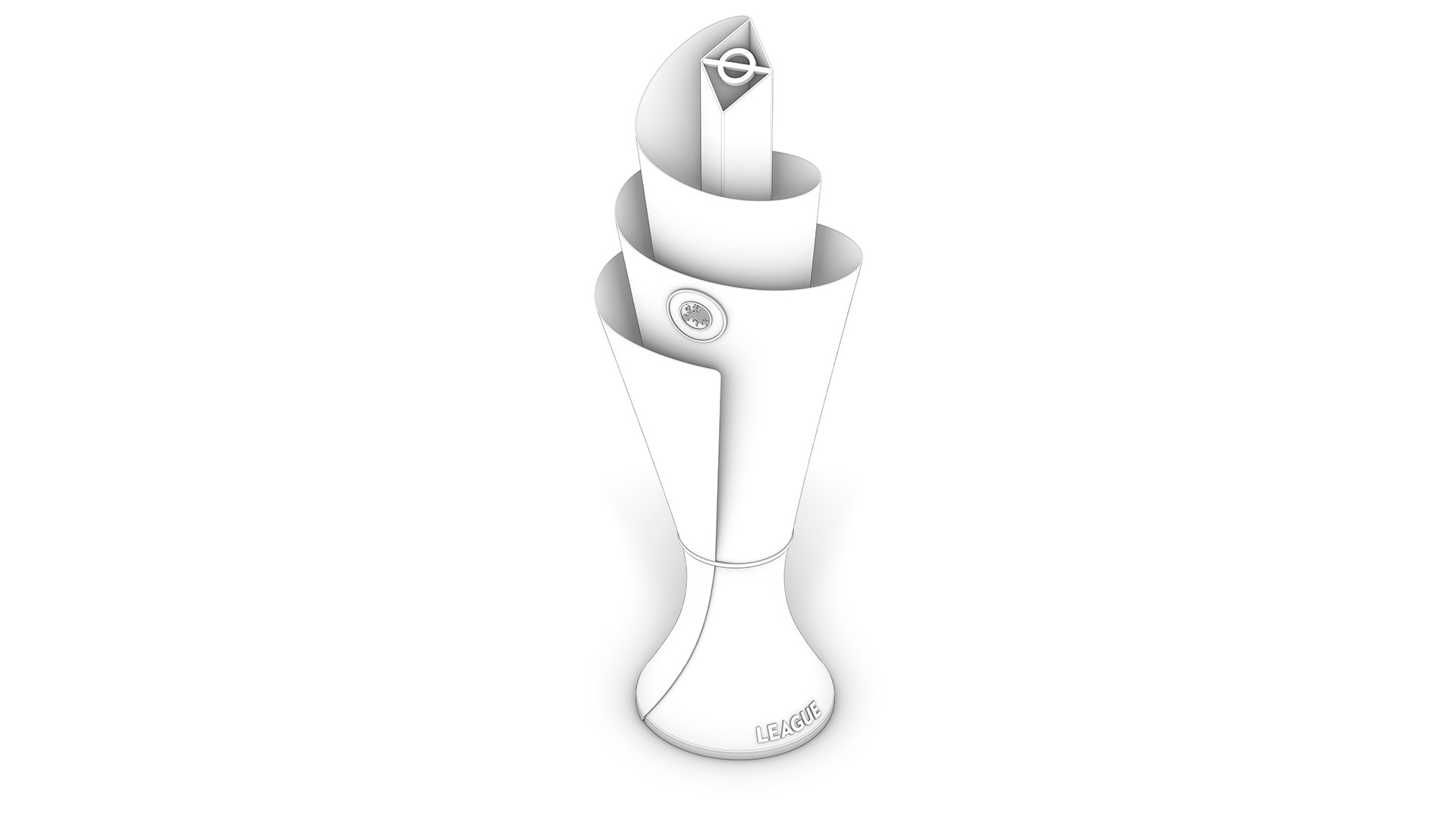 International Football Championship Trophy 3D Model - TurboSquid 2302145