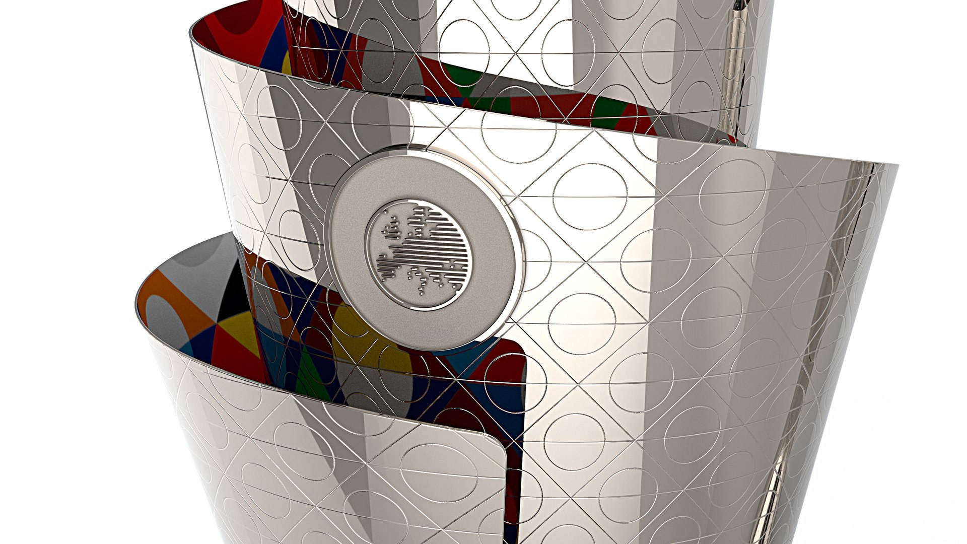 International Football Championship Trophy 3D Model - TurboSquid 2302145