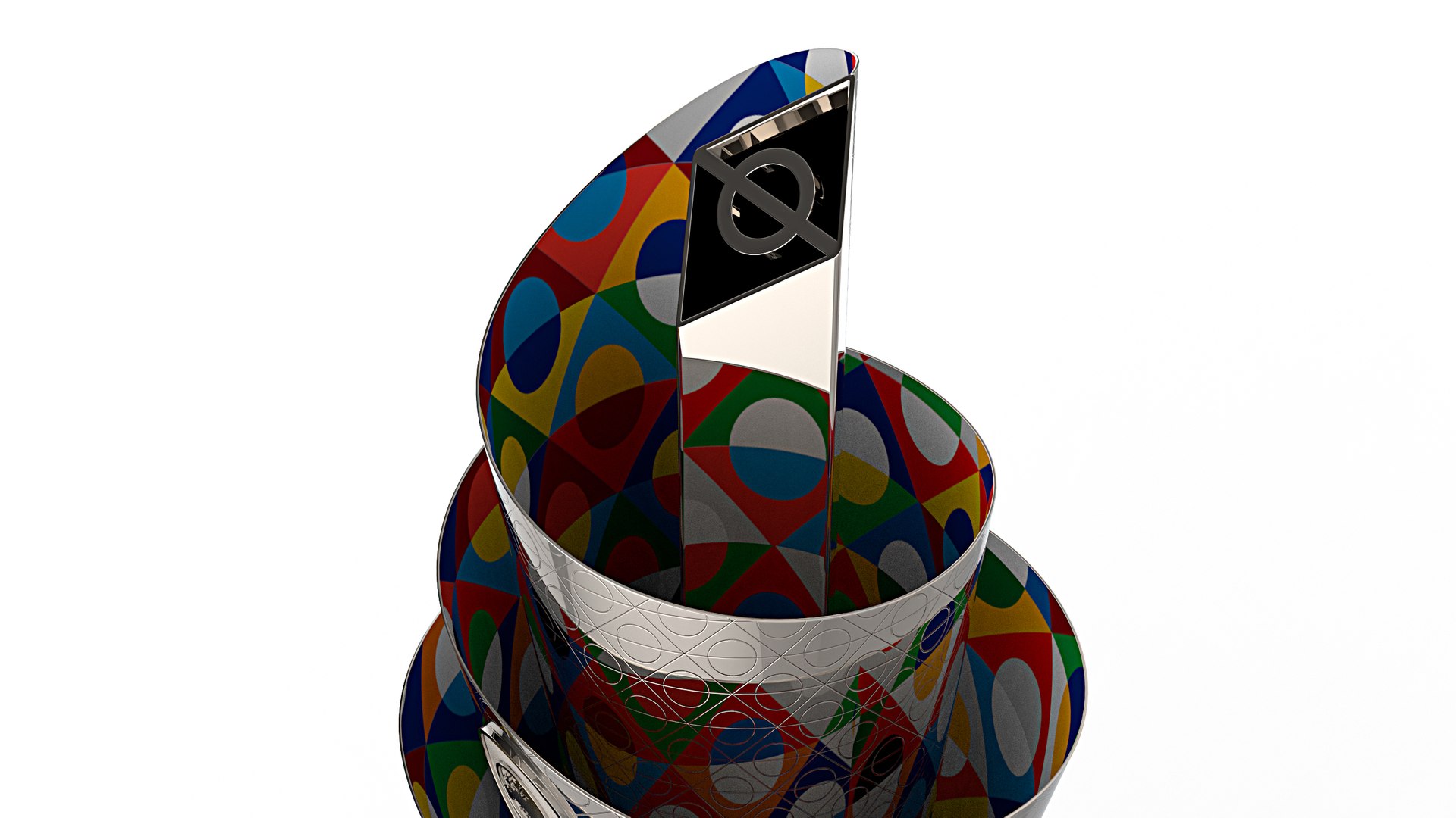International Football Championship Trophy 3D Model - TurboSquid 2302145