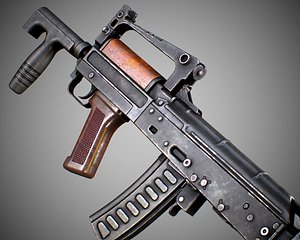 Groza AAA Game Ready PBR Low-poly 3D model