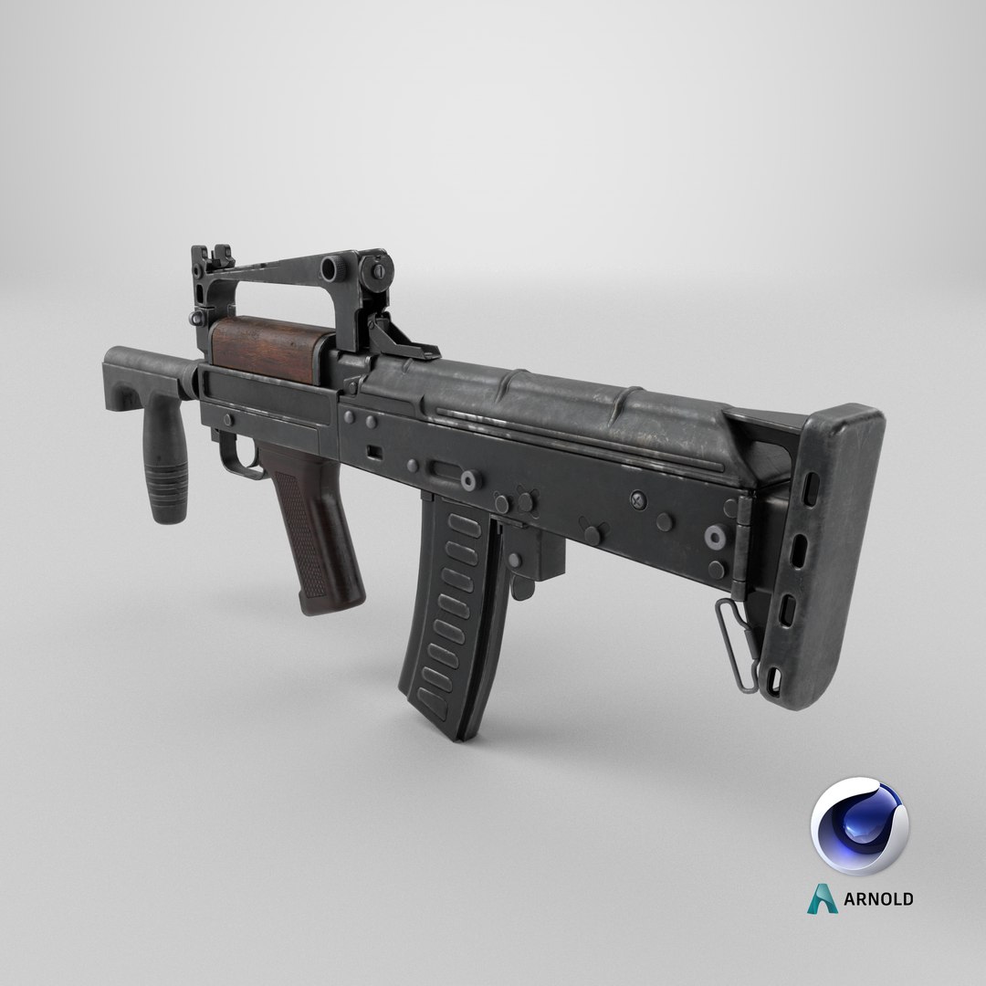 3D Groza AAA Game Ready PBR Low-poly 3D Model - TurboSquid 2004425