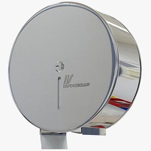 3D toilet paper dispenser