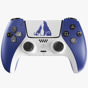3D Detailed GOW Dualsense Controller