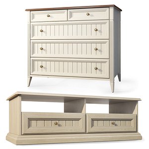 3D Dresser TVstand Margaret by Lazurit