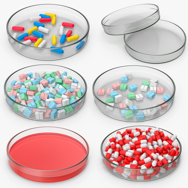 3D Petri Dish Collection model