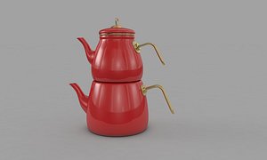 teapot pot tea 3D model