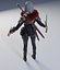 sorceleur féminin PBR Low-poly