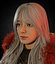 sorceleur féminin PBR Low-poly