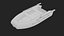 Gray Inflatable Boat