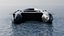 Gray Inflatable Boat
