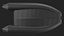 Gray Inflatable Boat