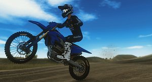 2023 Yamaha YZ450F 3D model