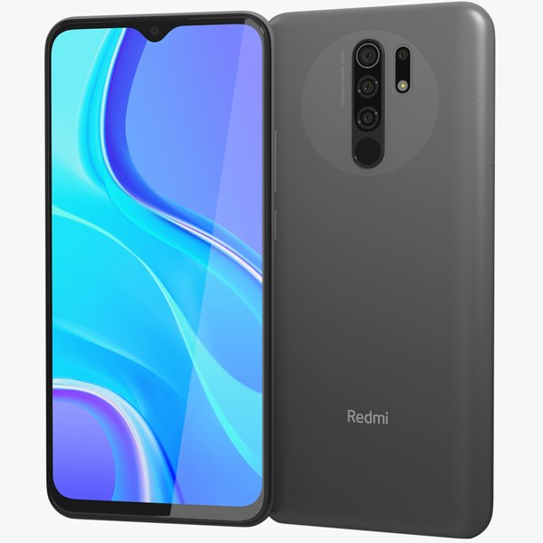 modelo 3d Xiaomi Redmi 9 Gris - TurboSquid 1634253