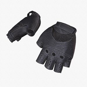 3D Leather Gloves