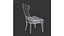 Cadeira lateral de tecido Tahlia da Bernhardt Interiors