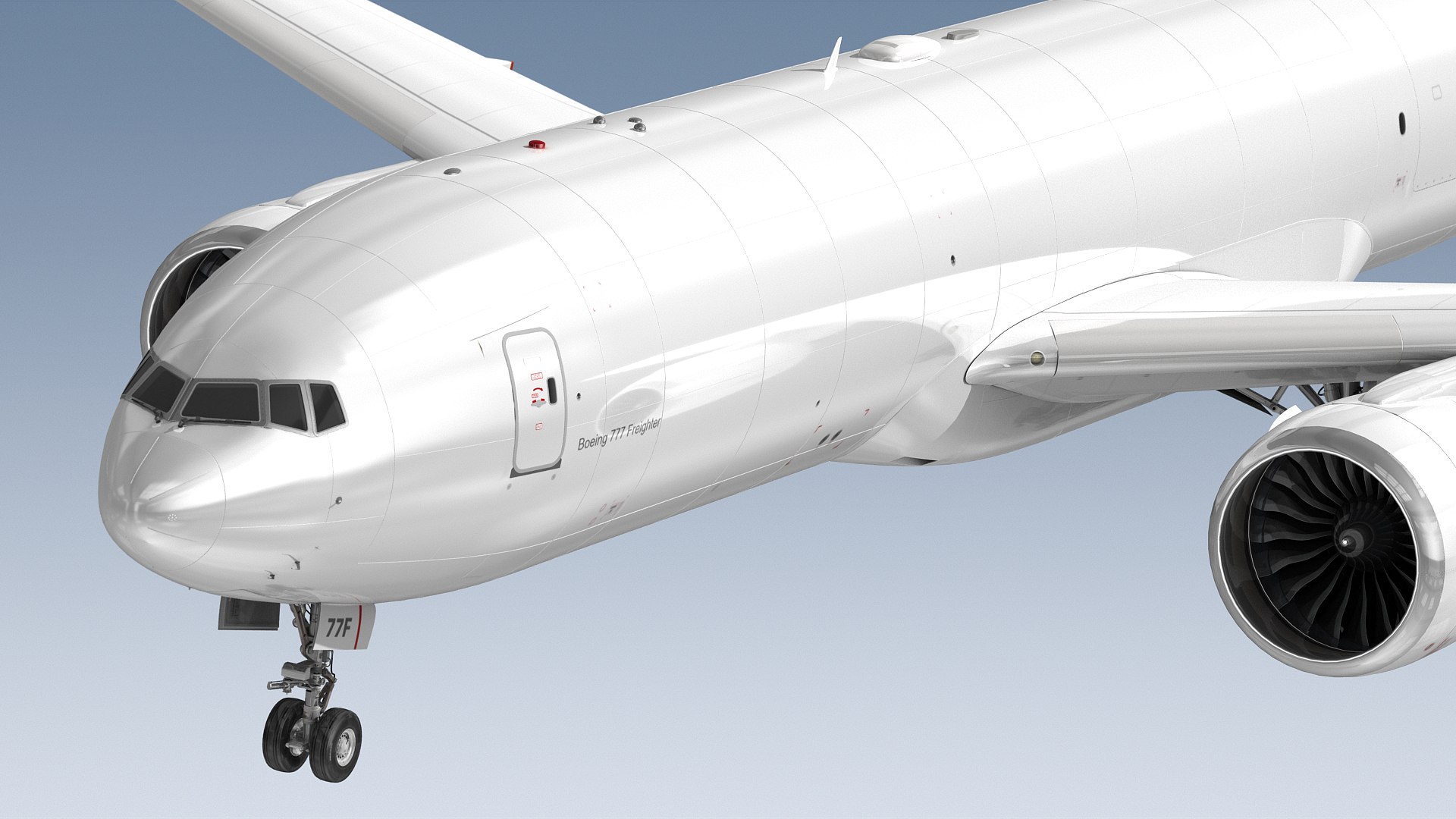 Boeing 777-F Generic White Model - TurboSquid 2169313