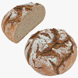 3D Rye Bread Collection 1