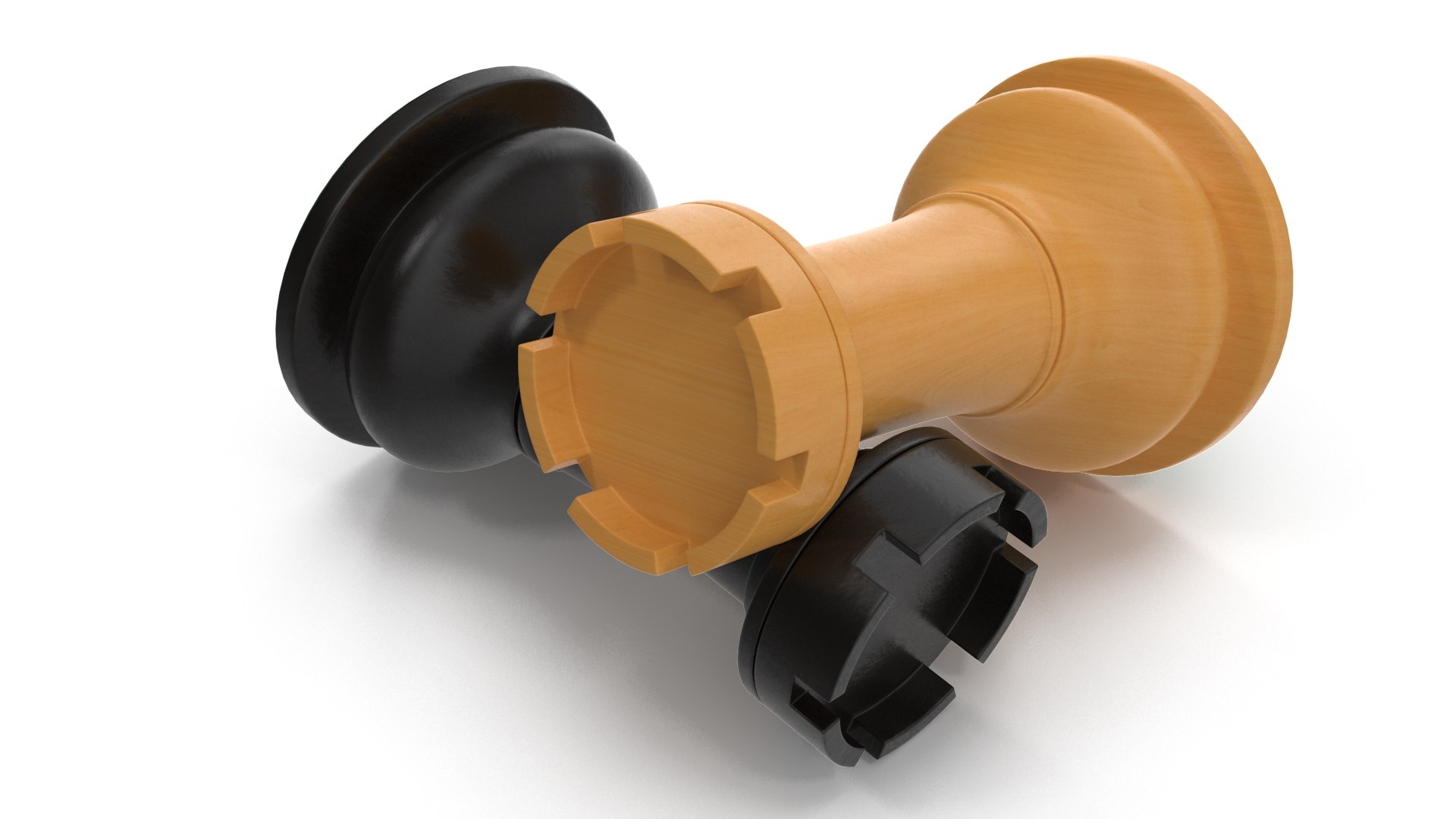 3D Chessmen Rook Model - TurboSquid 1612047