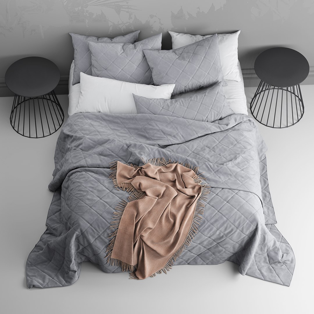 3D bed https://p.turbosquid.com/ts-thumb/5G/LEEHls/gfyWHXFi/render/jpg/1562022238/1920x1080/fit_q87/a04a2c49fb0eabb5f1d8f67c7fd7b29865b6f3c6/render.jpg