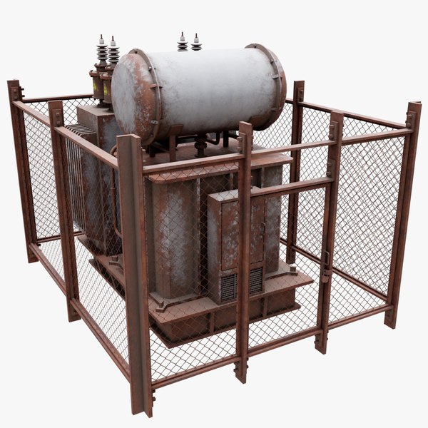 modelo 3d Old Rusty Transformer - TurboSquid 2112104
