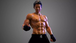 Male Asian BOX - MMA Fighter