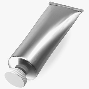 Collapsible Metal Tube 3D model