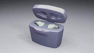 Wireless Earbuds with Case Body model