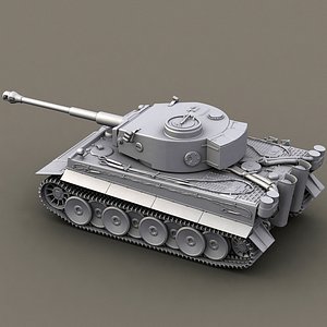 WWII german tank - tiger