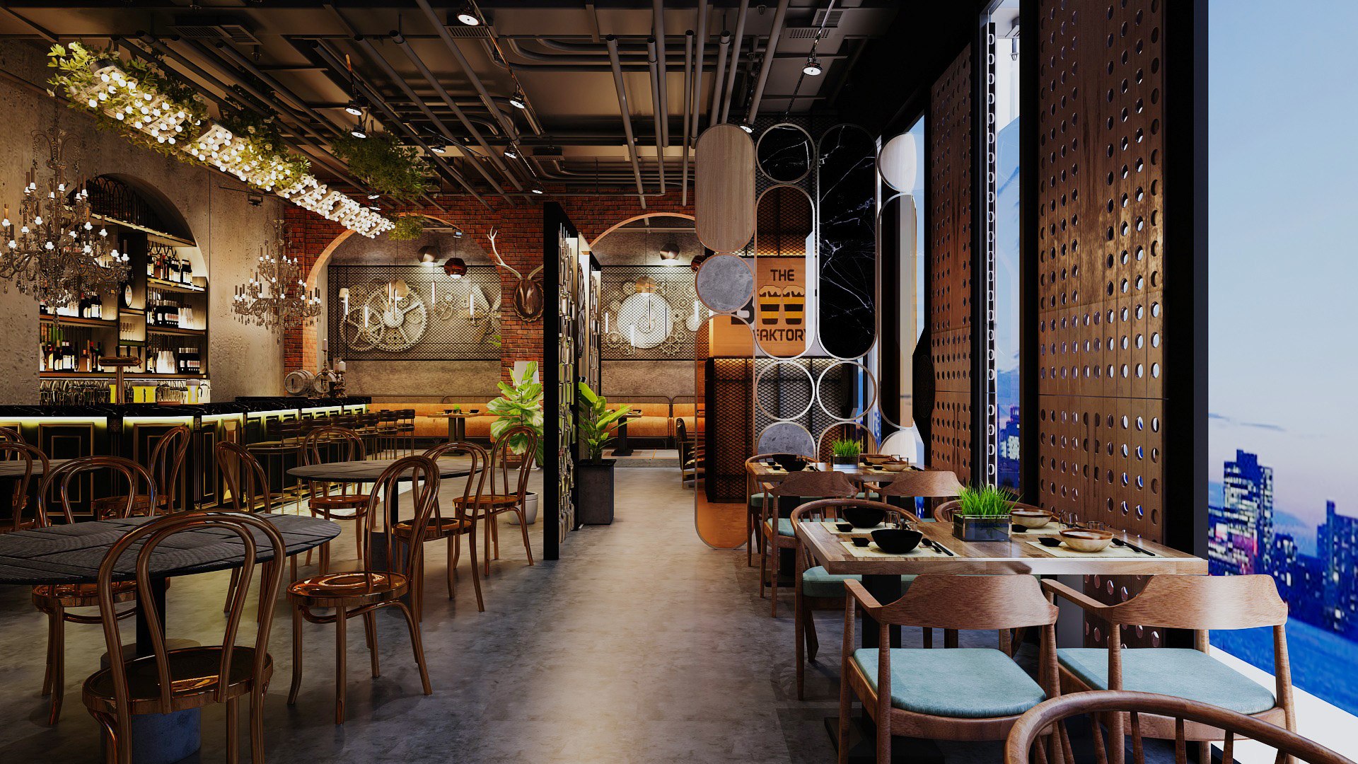 Restaurant and Bar model - TurboSquid 2163794