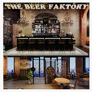 Restaurant and Bar model