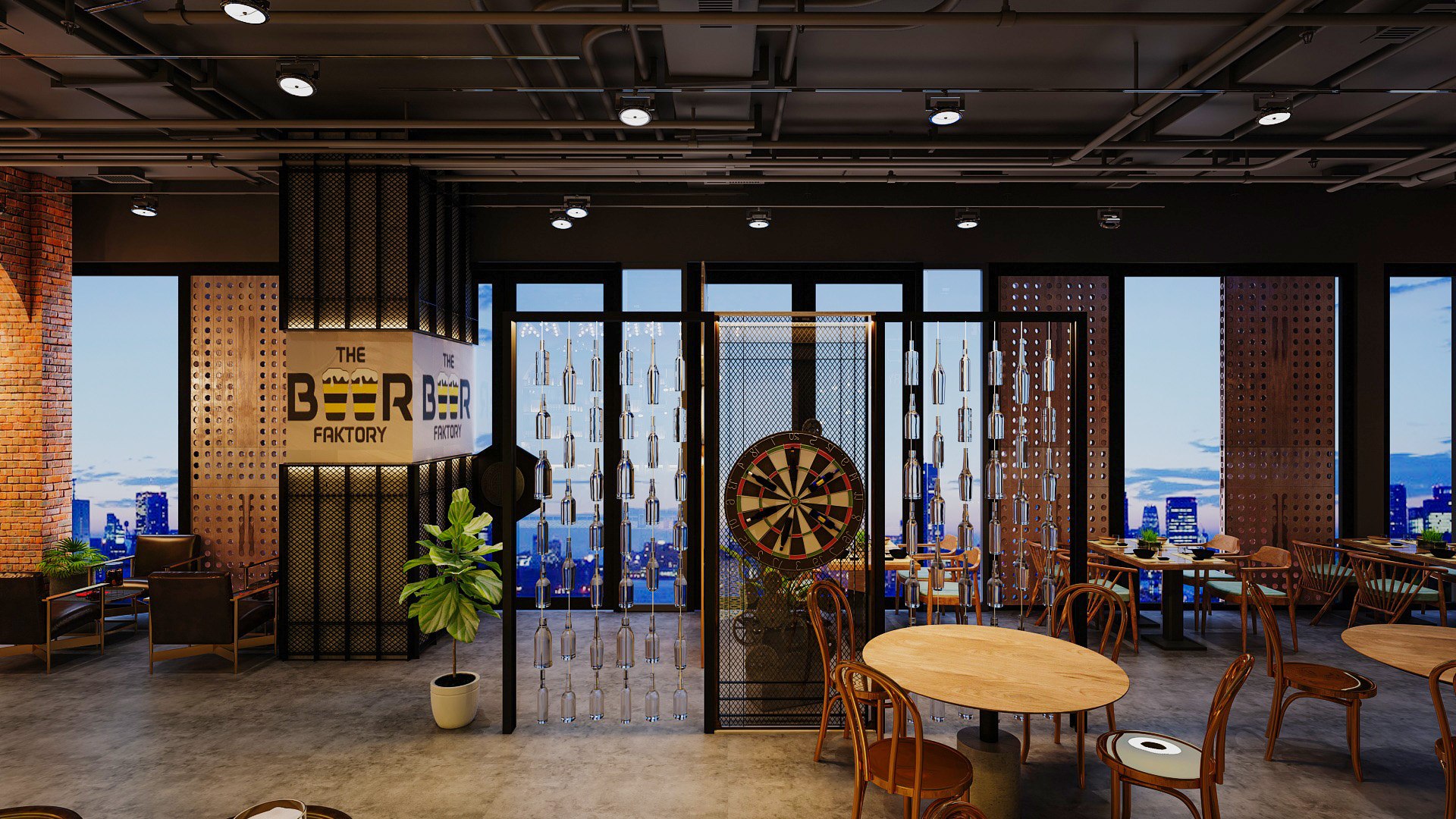 Restaurant and Bar model - TurboSquid 2163794
