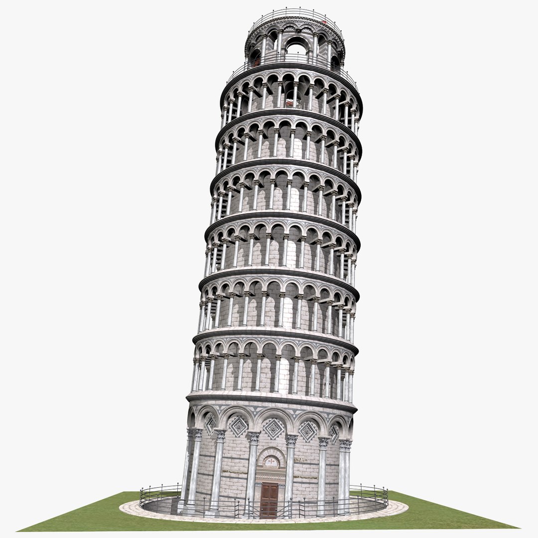 pisa tower leaning 3d c4d https://p.turbosquid.com/ts-thumb/5G/VmPYaR/jPQsMvAy/view_01/jpg/1301557295/1920x1080/fit_q87/2ce3b2dadee3dd06dd2f06c6ff6714e6ebc07370/view_01.jpg
