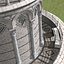 pisa tower leaning 3d c4d