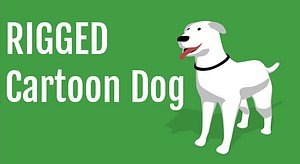 Dog Rigged Cartoon