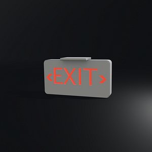 Exit sign Board
