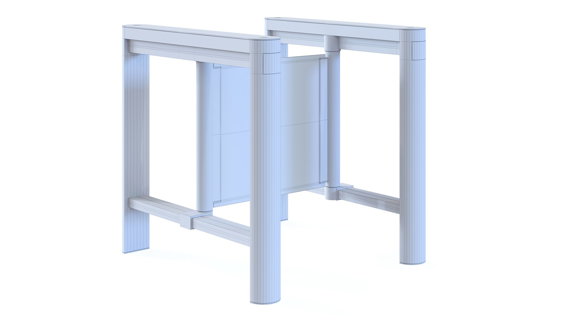 Swing Turnstile Easy Gate SG1000 3D https://p.turbosquid.com/ts-thumb/5G/gkUhyi/8Z/easygatesg1000151024_wireframe1511/jpg/1731610937/1920x1080/fit_q87/efa5a8d63e6246a86eab8ea2a186c1e747189de9/easygatesg1000151024_wireframe1511.jpg