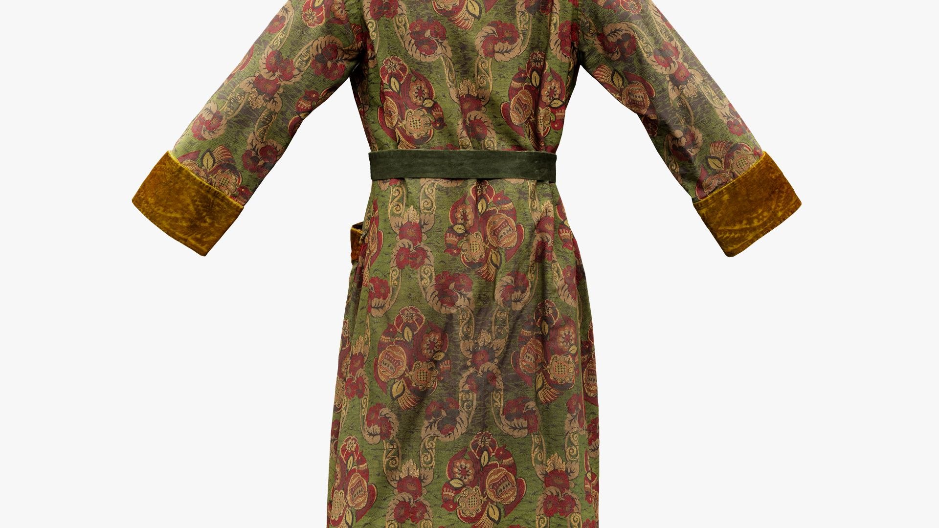 Robe B Closed 3D Model - TurboSquid 1851590