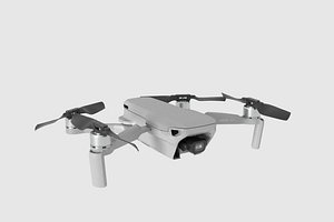 Modern UAV 3D model