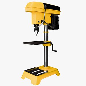 3D Floor Standing Industrial Drill Press